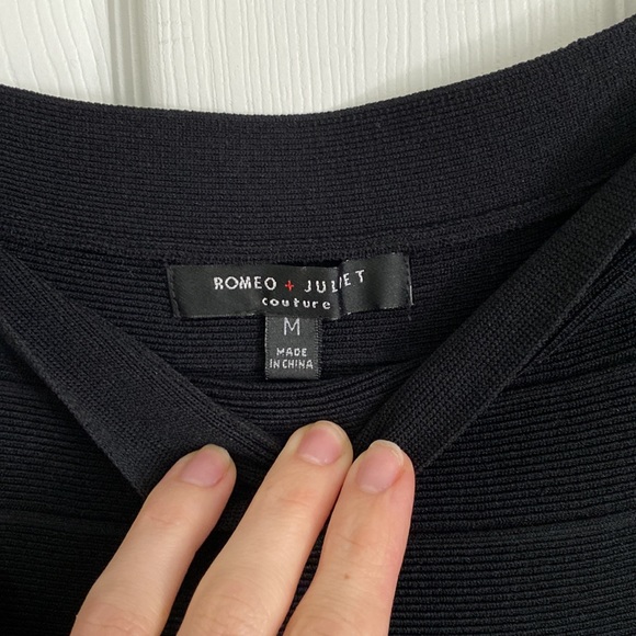 Fit and flare ribbed mini skirt - Picture 3 of 4